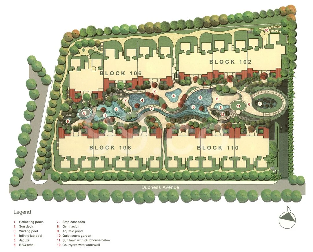 Duchess Residences Site Plan